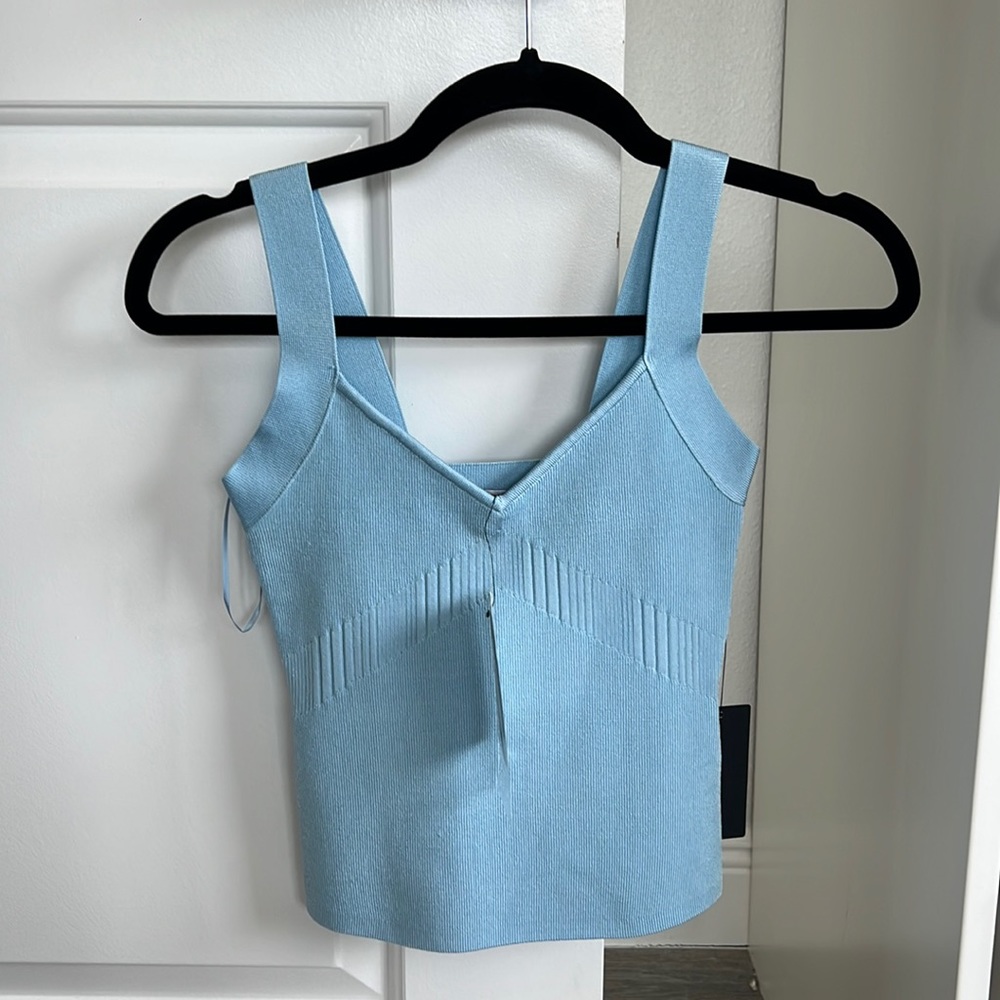 GUESS ES SL ALCOSTA RIB MAPPED TOP
